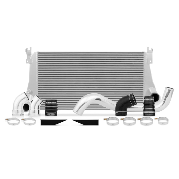 Mishimoto — Mishimoto 06-10 Chevy 6.6L Duramax Intercooler Kit w/ Pipes (Silver) - view 18